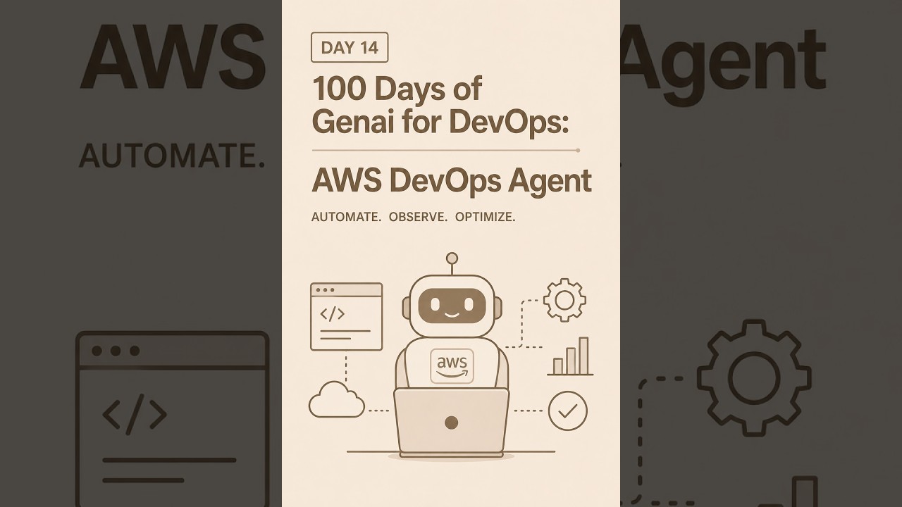Video thumbnail for the Day 5 lesson: AWS DevOps Agent