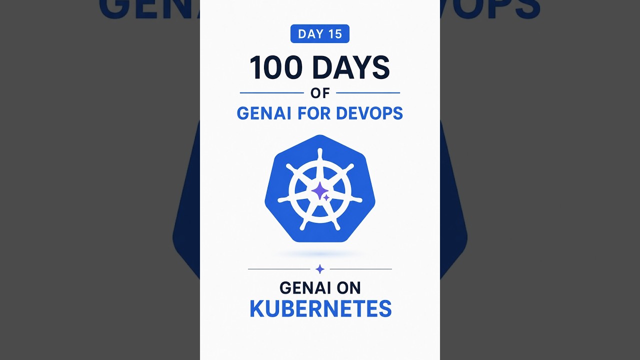 Video thumbnail for the Day 6 lesson: GenAI on Kubernetes